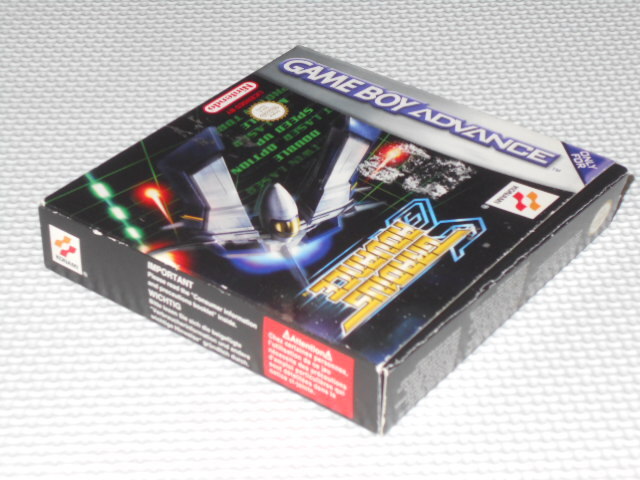 GBA★GRADIUS GALAXIES 海外版 北米版 端子清掃済 ポスター付★箱付・説明書付・ソフト付_画像4