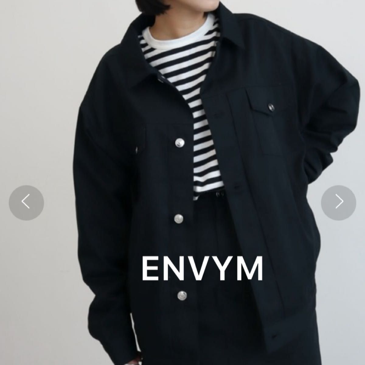 新品 ENVYM ツイルジャケット グリーンパークス｜Yahoo!フリマ（旧