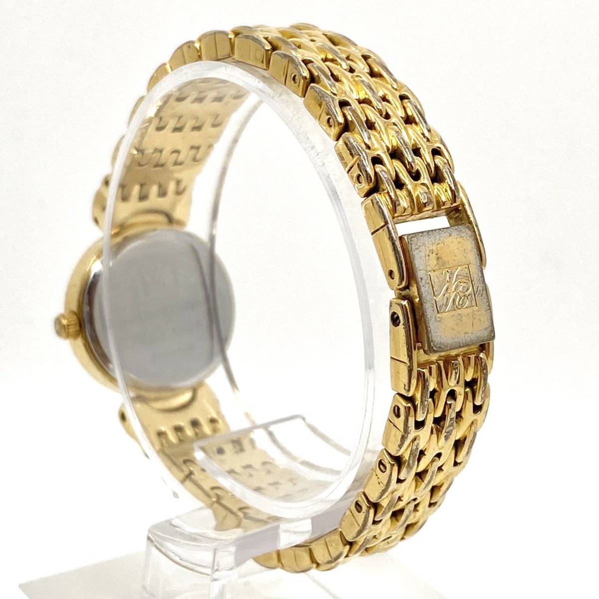 Yukiko Kimijima 腕時計 Diamond ダイアモンド シェル文字盤 オーロラ 3針 ジュエリーウォッチ ゴールド 金 ユキコキミジマの画像5