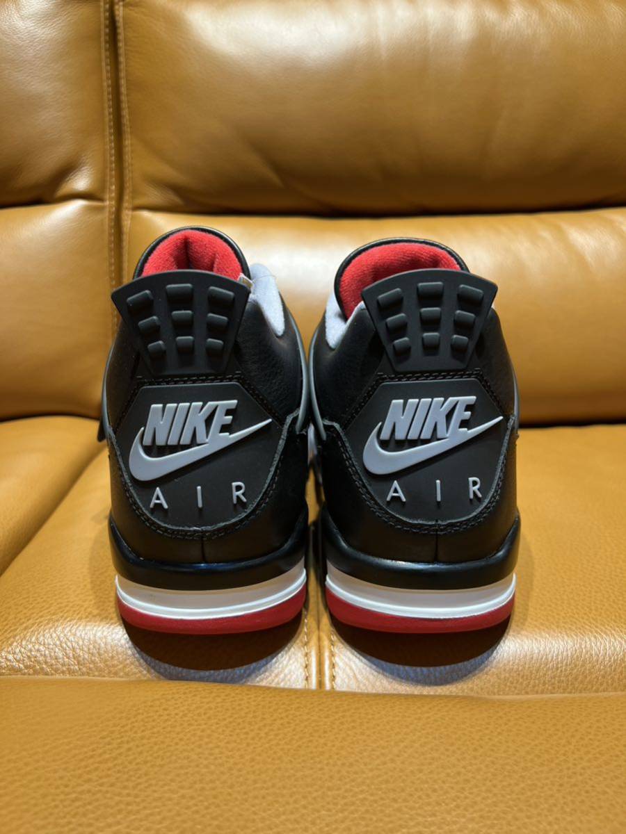 【現品有り新品未装着28cm】Nike Air Jordan 4 Retro Bred Reimaginedナイキ エアジョーダン4 レトロ ブレッド リイマジンド_画像8