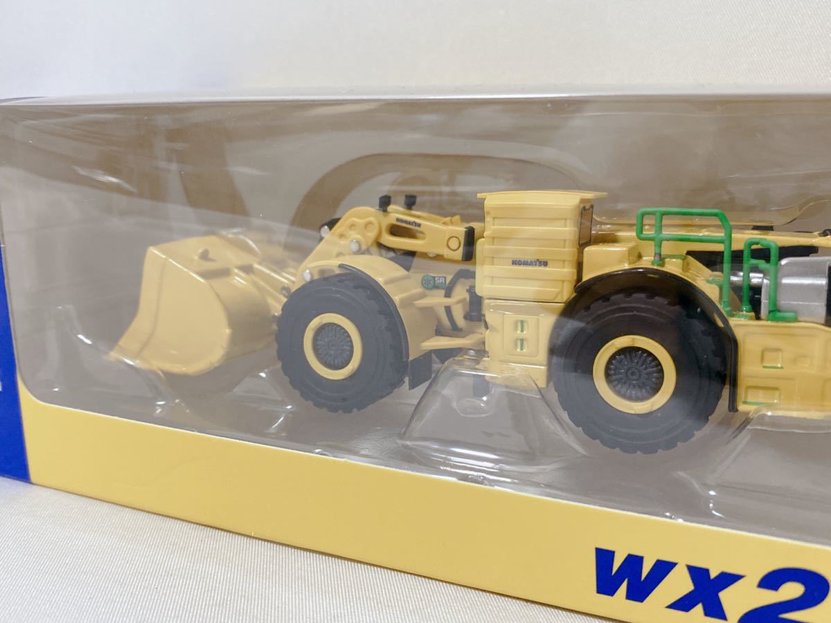 美品 コマツオリジナルミニチュア 非売品 ダンプカー ミニカー WX22H LOAD HAUL DUNP 931XC Harvester KOMATSU ロードホールダンプ_画像7