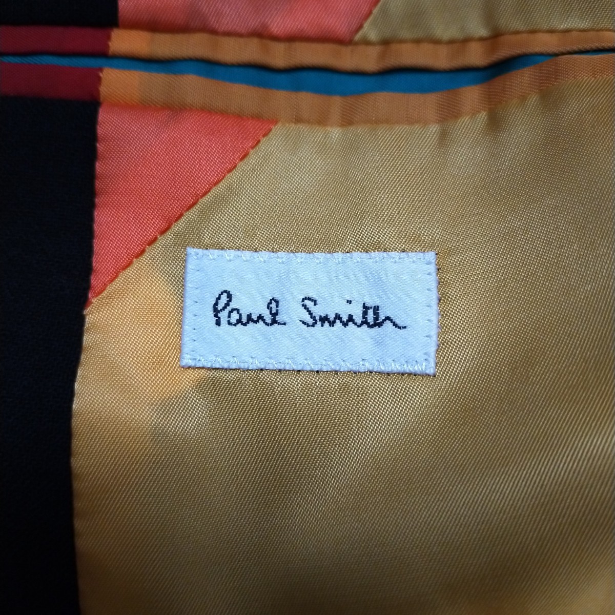 Paul Smith 16SS подкладка многоцветный 3B шерсть tailored jacket Paul Smith 