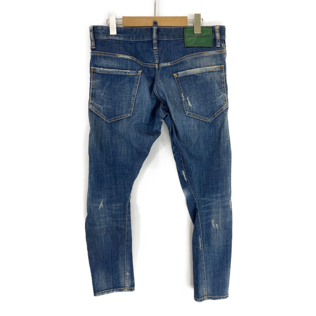 DSQUARED2 ディースクエアード 2018年 セクシーツイストジーンズ SEXY TWIST JEAN S74LB0416 ブルー 48 ボトムス コットン メンズ 中古_画像3