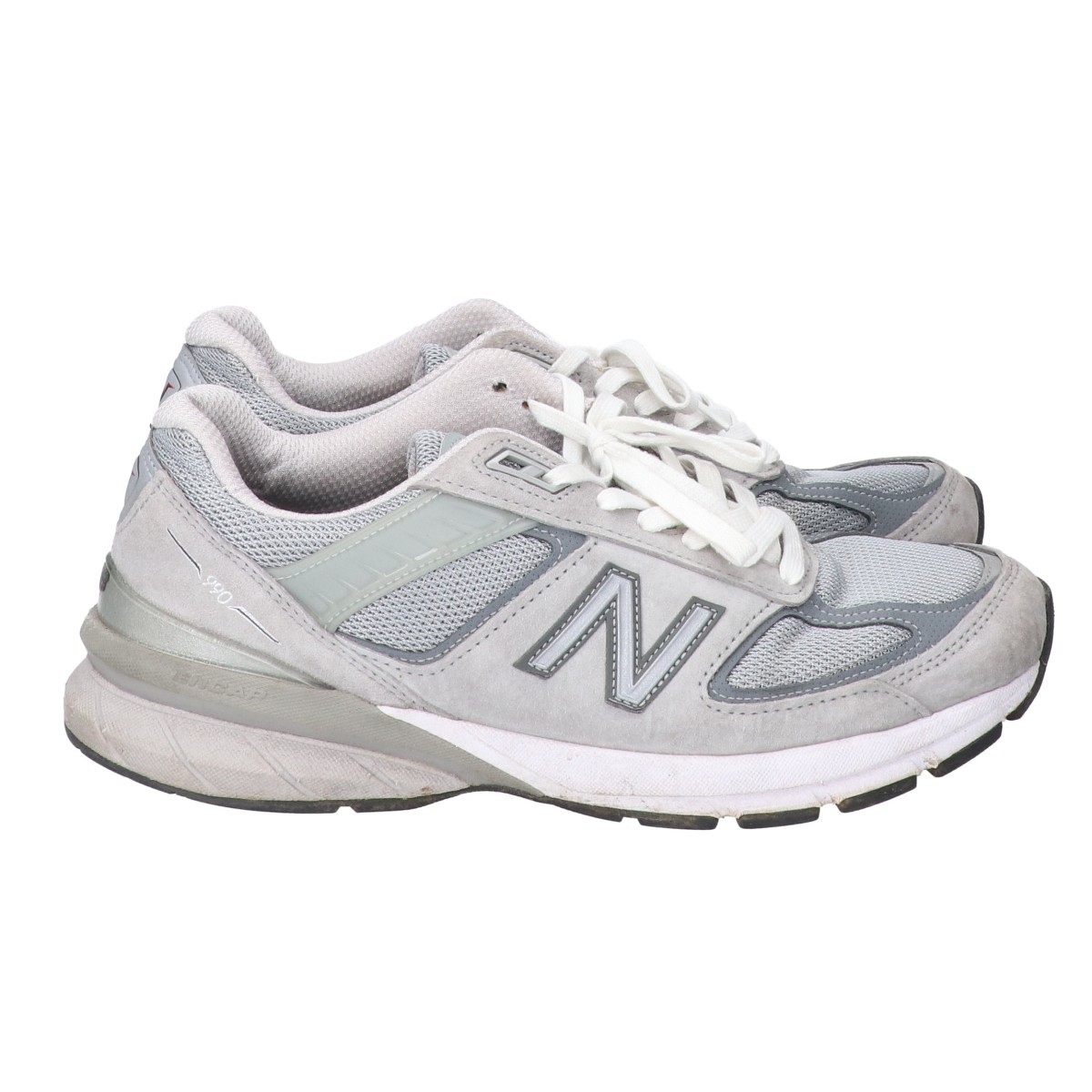 NEW BALANCE ニューバランス M990GL5 スエード ローカットスニーカー/ シューズ 26 グレー メンズ_画像5