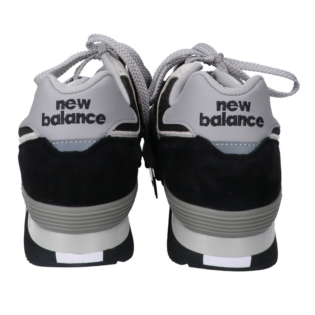 新品未使用 NEW BALANCE ニューバランス OU576PBK Made in UK スエード/メッシュ スニーカー シューズ US9 ブラック メンズ_画像4