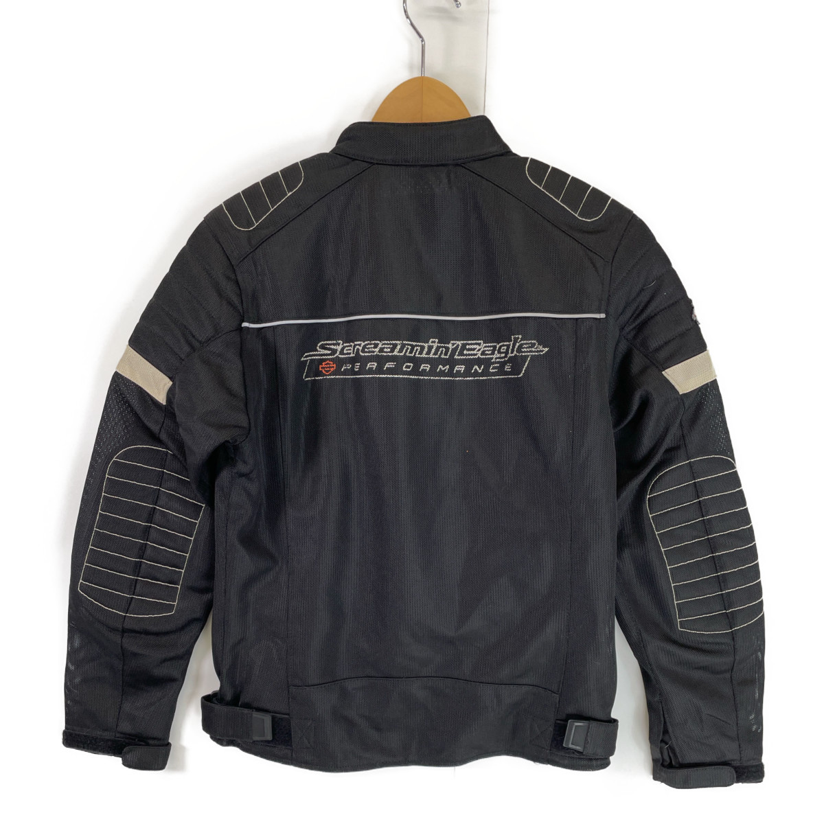 HARLEY-DAVIDSON ブラック Screamin' Eagleメッシュ・ライディングジャケット 98161-18AC ジャケット S ブラック メンズ_画像3