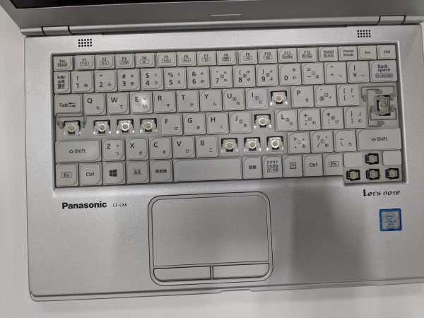 ジャンク扱い★Panasonic CF-LX6 i5-7300U 8GB/0GB★No.799_画像3