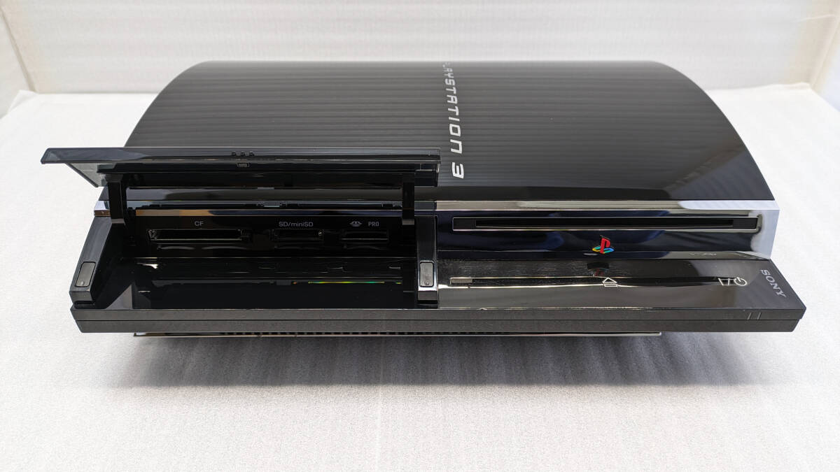 264 中古 SONY PS3 プレステ3 プレステーション3 本体 CECHA HDD：500GB FW3.55 PS2OK品_画像2