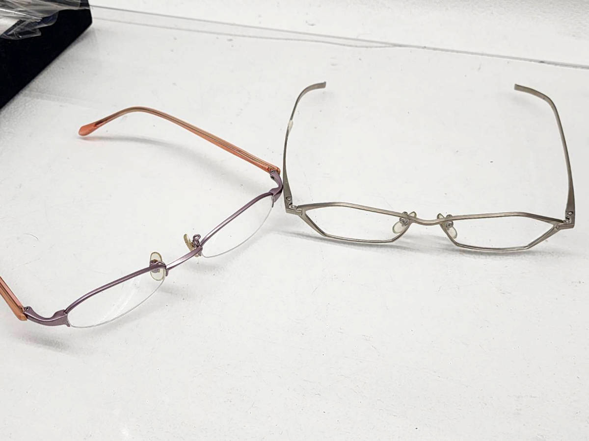 ⑦R60207　未使用　G.O.M. / Ti-P / Titanium　メガネ　眼鏡　メガネフレーム　チタンなど　まとめて　32点　ケース付き_画像3