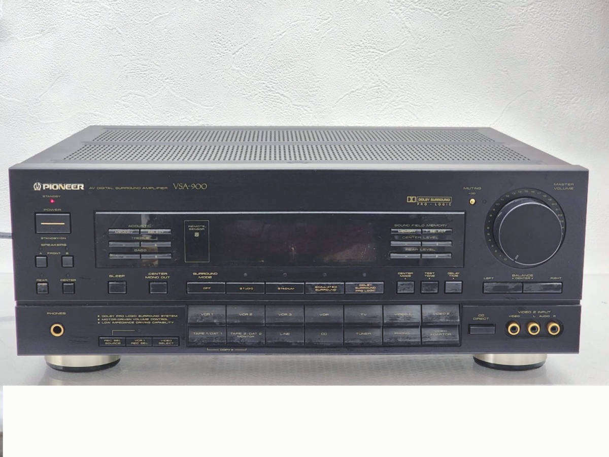 R60209　Pioneer パイオニア　プリメインアンプ　Stereo Amplifier　VSA-900　オーディオ機器　　_画像1