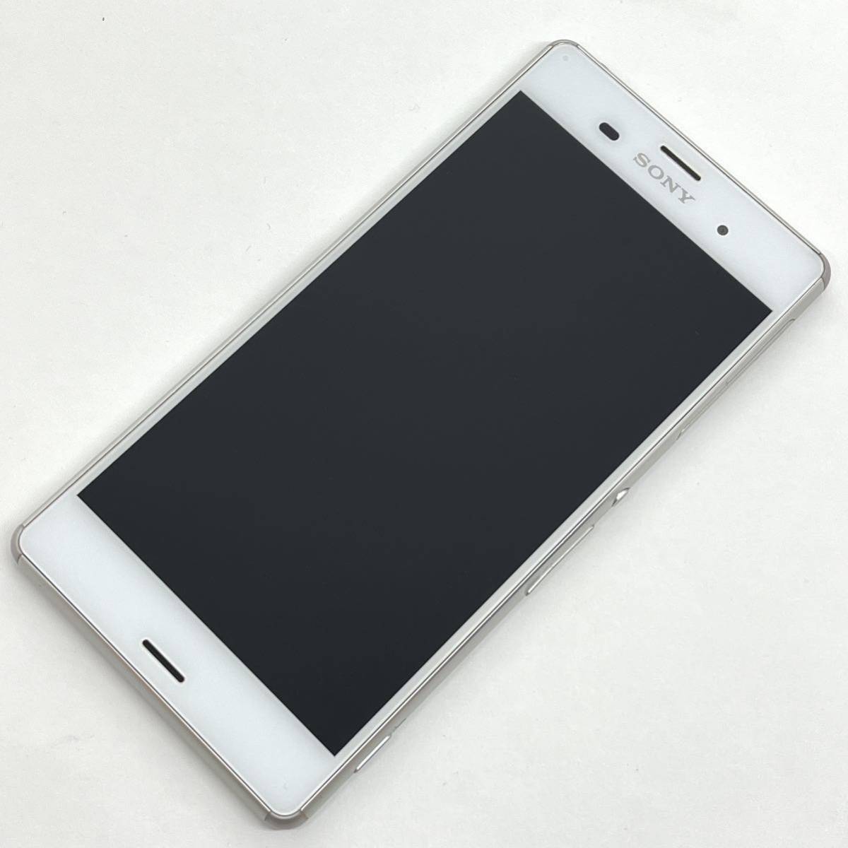 Xperia Z3 SO-01G ホワイト docomo 白ロム スマホ本体 送料無料 シムトレイなし Wi-Fi専用 Y10MR_画像2