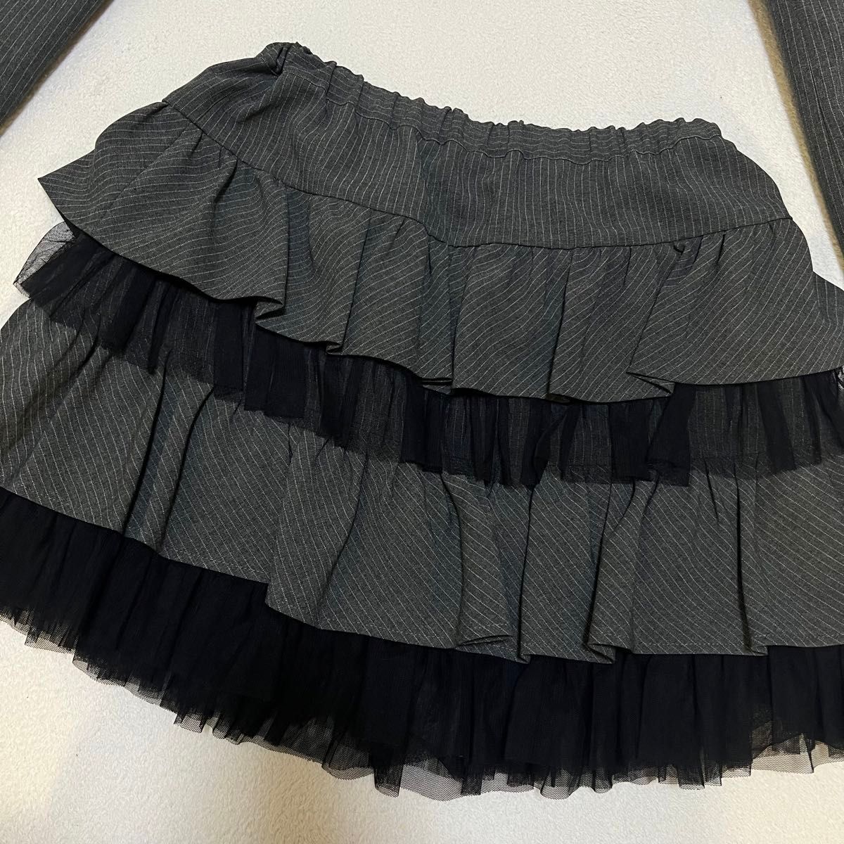 【手数料無料キャンペーン中価格】ミチコロンドンコシノ　女の子　160 フォーマル　卒業式　スーツ　スカート