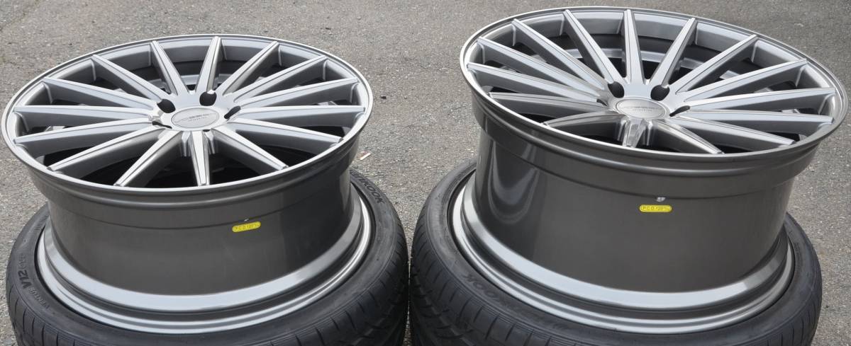 ヴォッセ VFS2 VOSSEN VFS-2 - 21インチ R21 9J +30 / 10.5J +38 ( 5h 120 ) BMW 5シリーズ F10 F11 F07 用に 等 4本セット (4本価格) 新品_4本セット出品 (4本価格)