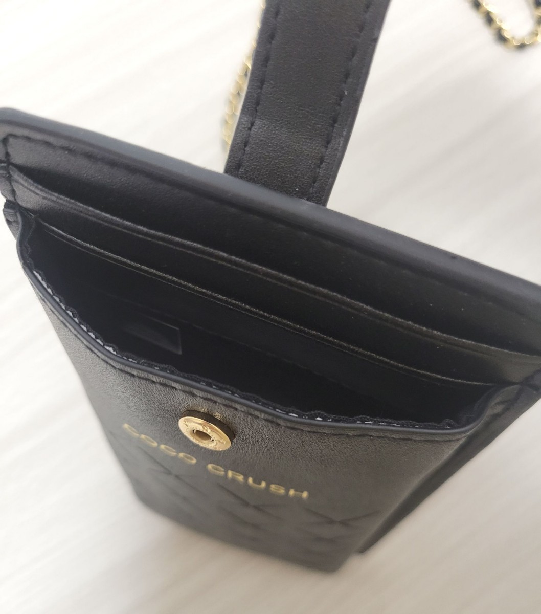 CHANEL シャネル ノベルティ ココクラッシュ ポーチ チェーン CHANEL シャネル ノベルティ ココクラッシュ ポーチ チェーン