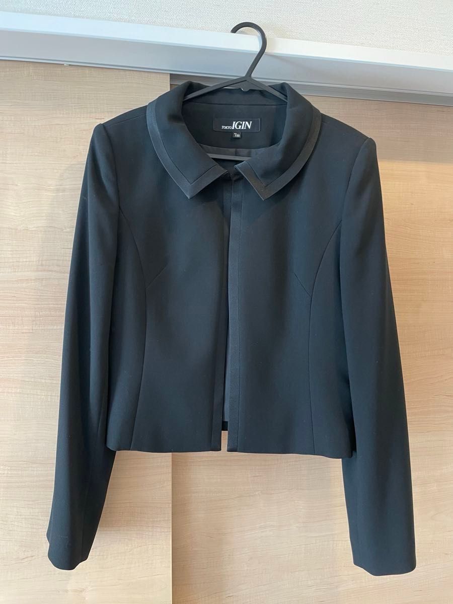 TOKYO IGIN 東京イギンフォーマル 7AR号 コサージュ付き 喪服 TOKYO IGIN 東京イギンフォーマル 7AR号 コサージュ付き 喪服