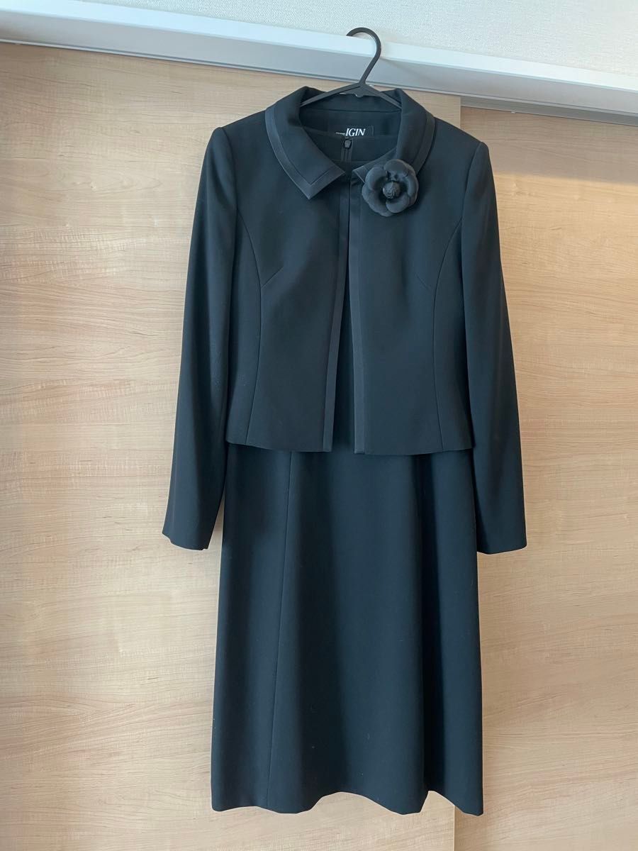 TOKYO IGIN 東京イギンフォーマル 7AR号 コサージュ付き 喪服 TOKYO IGIN 東京イギンフォーマル 7AR号 コサージュ付き 喪服