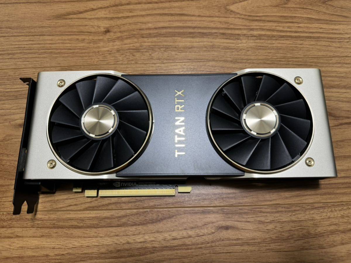 ジャンク】NVIDIA TITAN RTX 24GB グラフィックボード GPU ジャンク】NVIDIA TITAN RTX 24GB グラフィックボード GPU