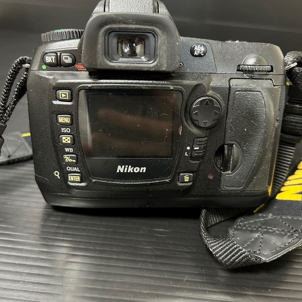 デジタル一眼レフカメラ Nikon D70s LENS SIGMA ZOOM 28-300mm 1:3.5-6.3 MACRO （バッテリーあり 充電器なし 動作未確認 中古品）_画像4