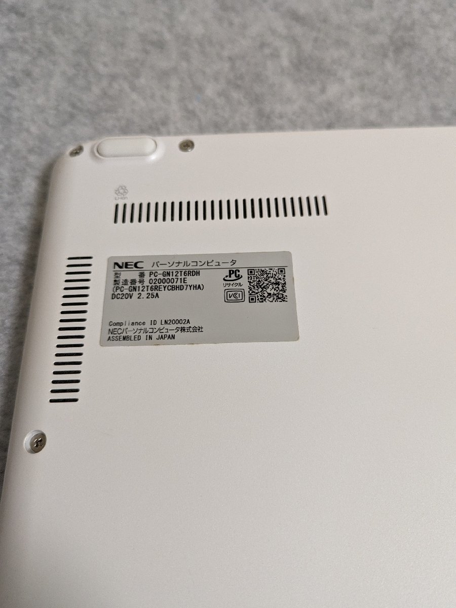 NEC LAVIE PC-GN12T6RDH Windows11 Core i7 RAM8GB SSD128GB ノートPC パソコン / 80 (RUHT013760)_画像10