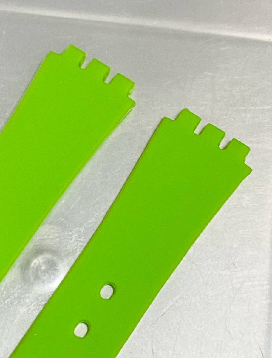 [12mm]SWATCH Swatch для резиновая лента частота зеленый 