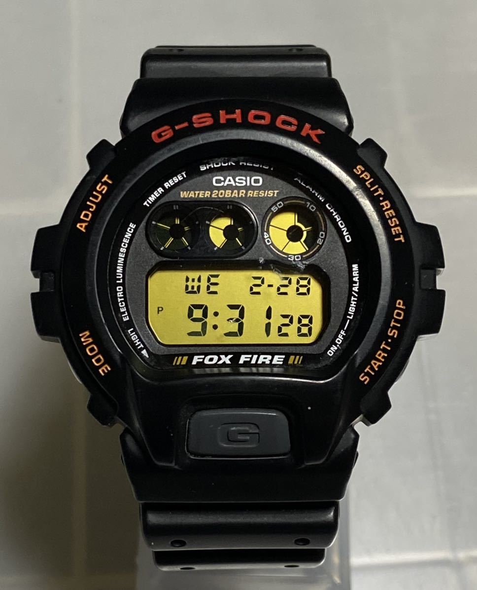 ビンテージ】CASIO G-SHOCK DW-6900B FOX FIRE|Yahoo!フリマ ビンテージ】CASIO G-SHOCK DW-6900B FOX FIRE|Yahoo!フリマ