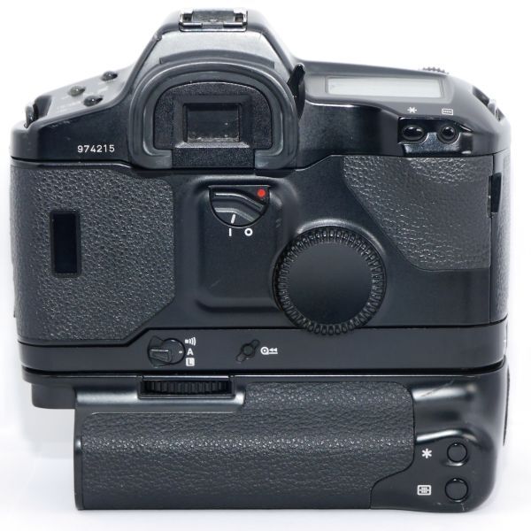 ☆良品☆CANON EOS-1N ボディ ＋ PB-E2 セット キヤノン 電池ホルダー・純正グリップ欠品☆保証付☆N109_画像3