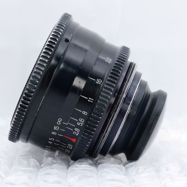 ☆良品・完動☆JUPITER-12 35mm F2.8 L39 Lマウント ジュピター 単焦点レンズ 後玉傷なし☆保証付☆B533の画像7