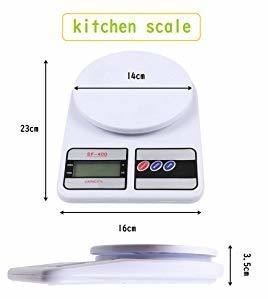 【送料無料】 デジタル キッチンスケール 10kg / 1g SF-400 大型LCDディスプレイ … A00922