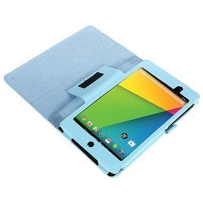 【送料無料】 google Nexus7 (2013) スタンドケース ブラック_画像3