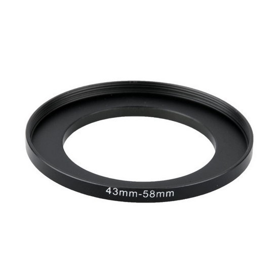 高品質 ステップ アップ リング 43mm→58mm全141種類