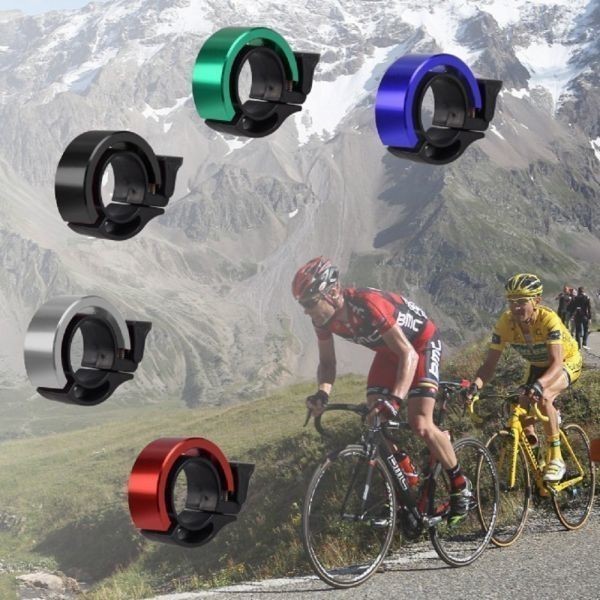 【送料無料】 自転車ベル ブラック スマート ハンドル バイク リング BICYCLE BELL 軽量 アルミニウム合金 MTB サイクリング アウトドア_画像8