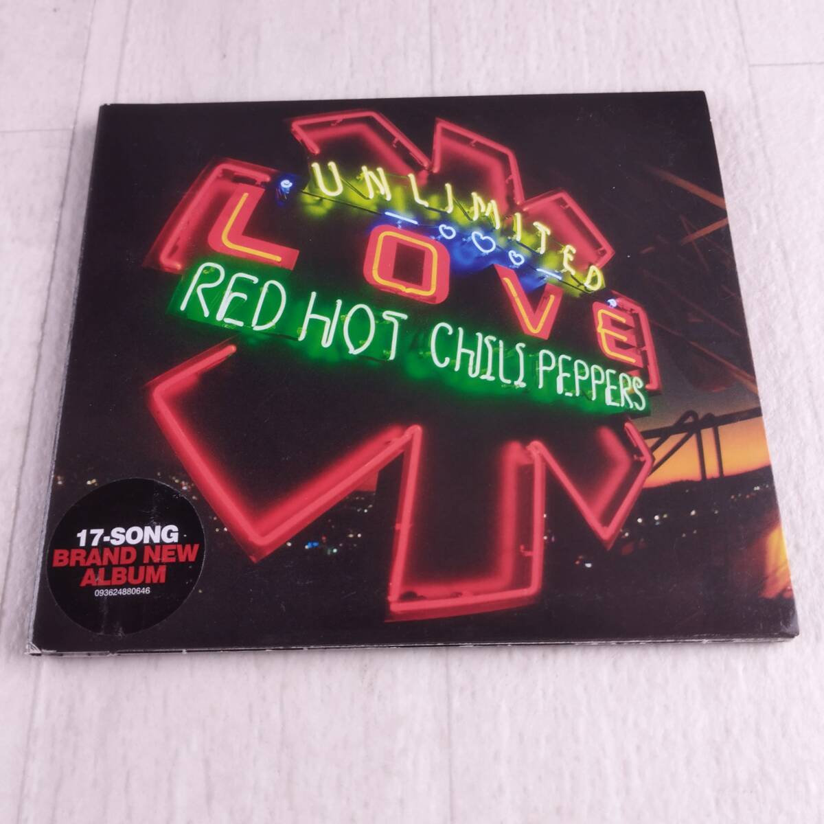 F CD RED HOT CHILI PEPPERS UNLIMITED LOVE бумага жакет 