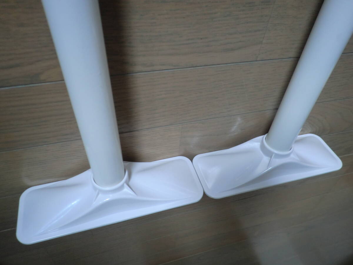 furniture turning-over prevention .. trim stick 2 piece set white height 49~87cm ground . measures furniture turning-over prevention flexible stick 