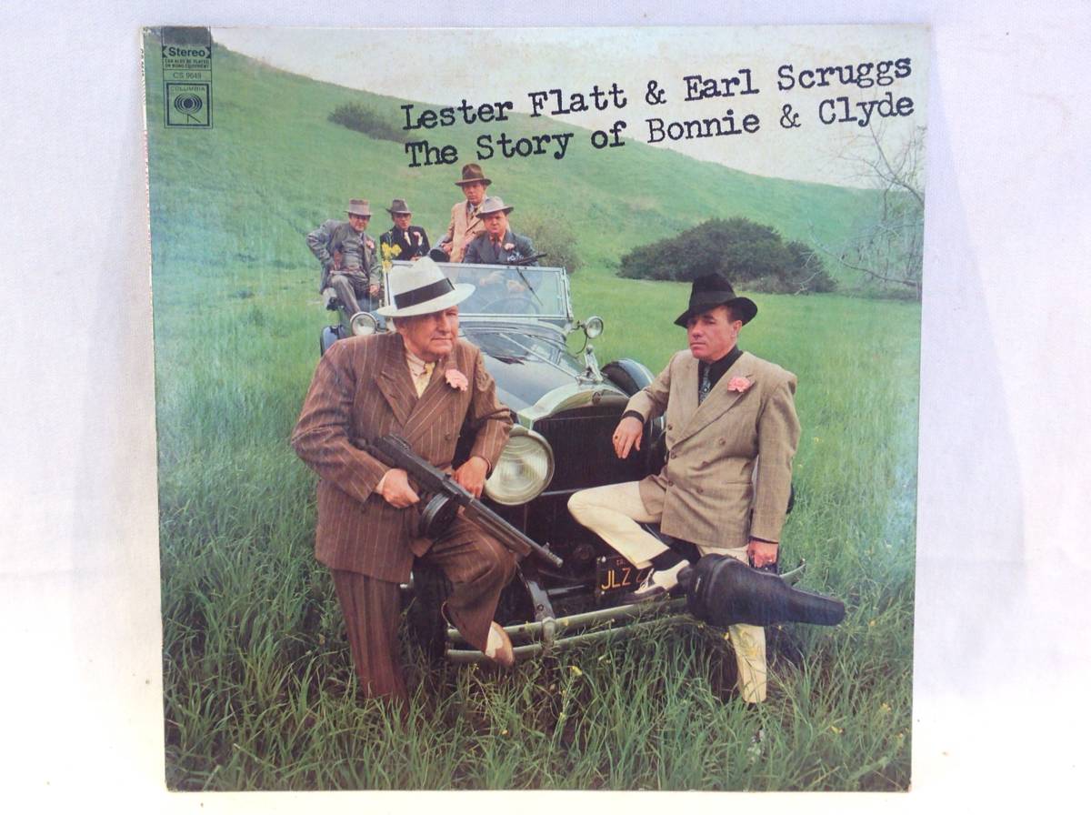 ◆201◆LESTER FLATT AND EARL SCRUGGS / THE STORY OF BONNIE AND CLYDE / 中古 LP レコード / アメリカ カントリー 洋楽_画像1
