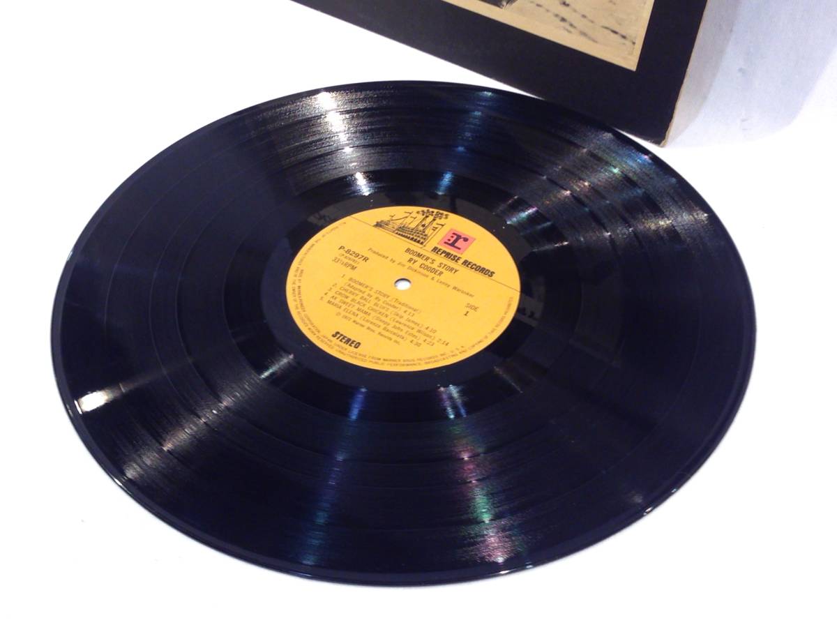 ◆253◆RY COODER ライ・クーダー/ BOOMER'S STORY / 中古 LP レコード / 1960年代 1970年代 アメリカ ロック 洋楽_画像4