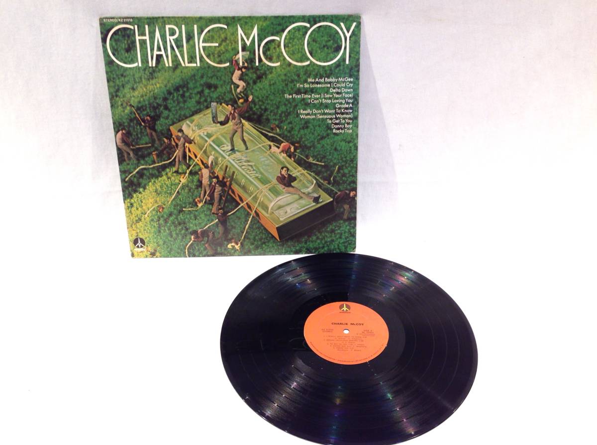 ◆258◆CHARLIE McCOY チャーリー・マッコイ / 中古 LP レコード / 1970年代 アメリカ カントリー ハーモニカ 奏者_画像3