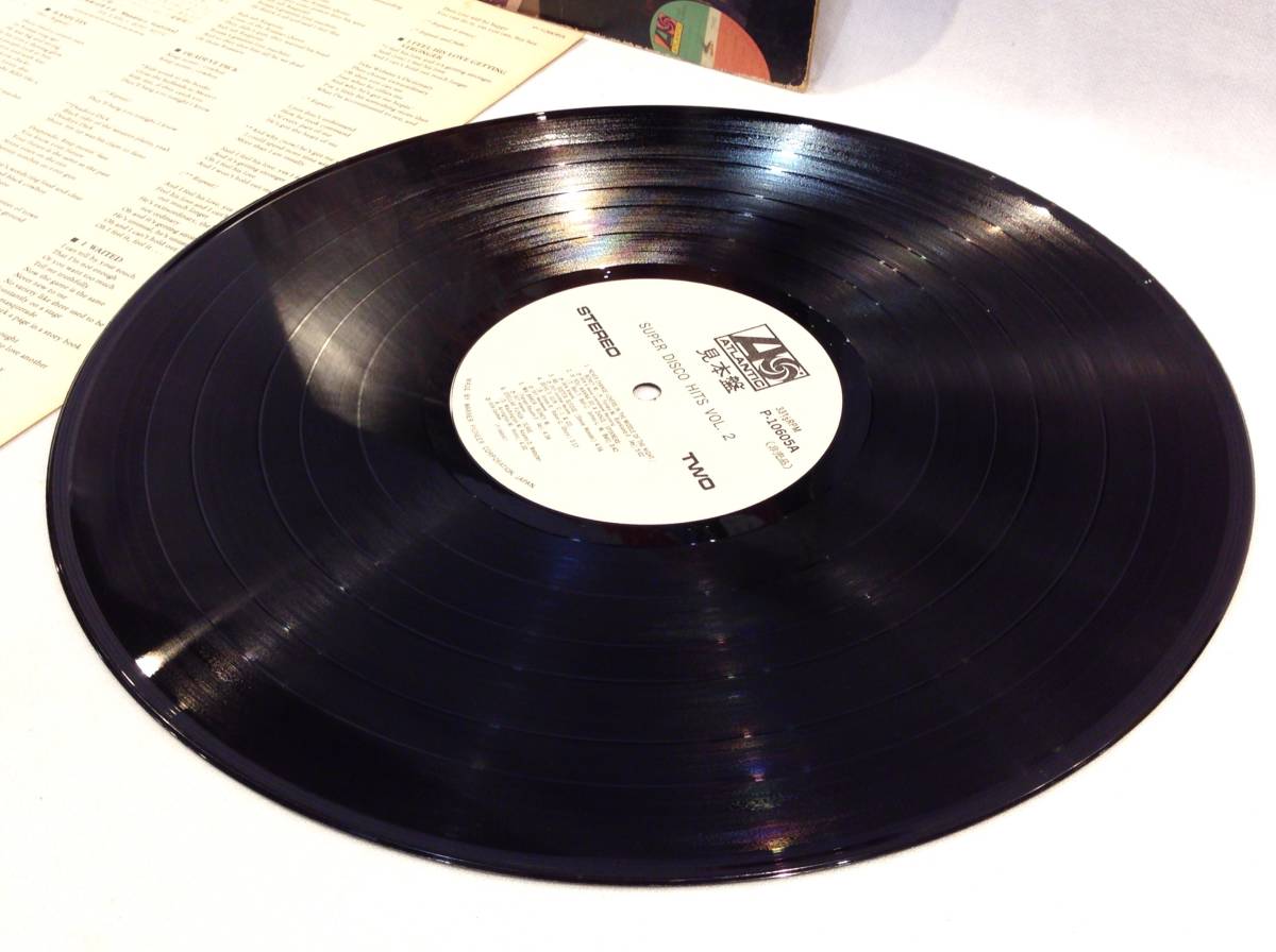 ◆264◆ SUPER DISCO HITS Vol.2 / 中古 LP レコード / 見本盤 ディスコ クラブ 洋楽 1970年代_画像5