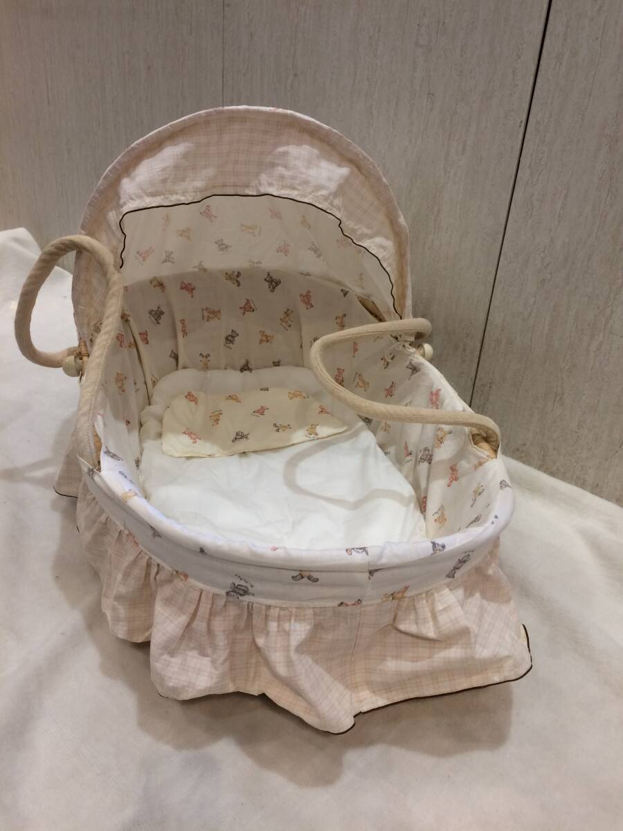 *148* baby crib baby carry natural material basket bag pet. bed toy inserting 