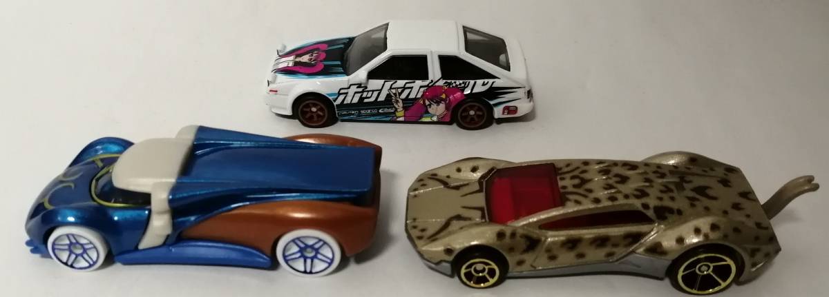 [ルース] HotWheels TOYOTA AE86 SPRINTER TRUENO,WONDER WOMAN THE CHEETAH,STREET FIGHTER V CHUN-LI ホットウィール,ホットホイール_画像5