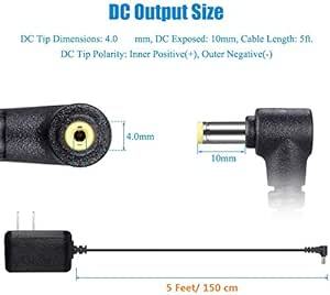 オムロン血圧計用ACアダプター Omron上腕式電子血圧計用 6V DCアダプタ電源充電器 HCR-7104 HEM-7120 H_画像5