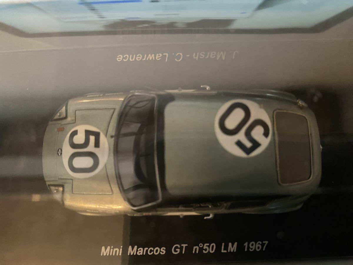 Sparkmodel「1/43 Mini Marcos GT №50 LM 1967」/スパークモデルミニマーコスレーシングカー_画像2