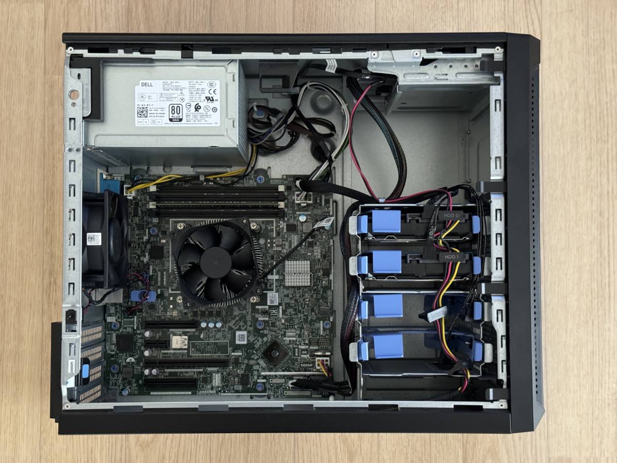 240211◎DELL PowerEdgeT40 Xeon/16GB/1T X2RAID1/WS2019Ess◎送料込_画像3