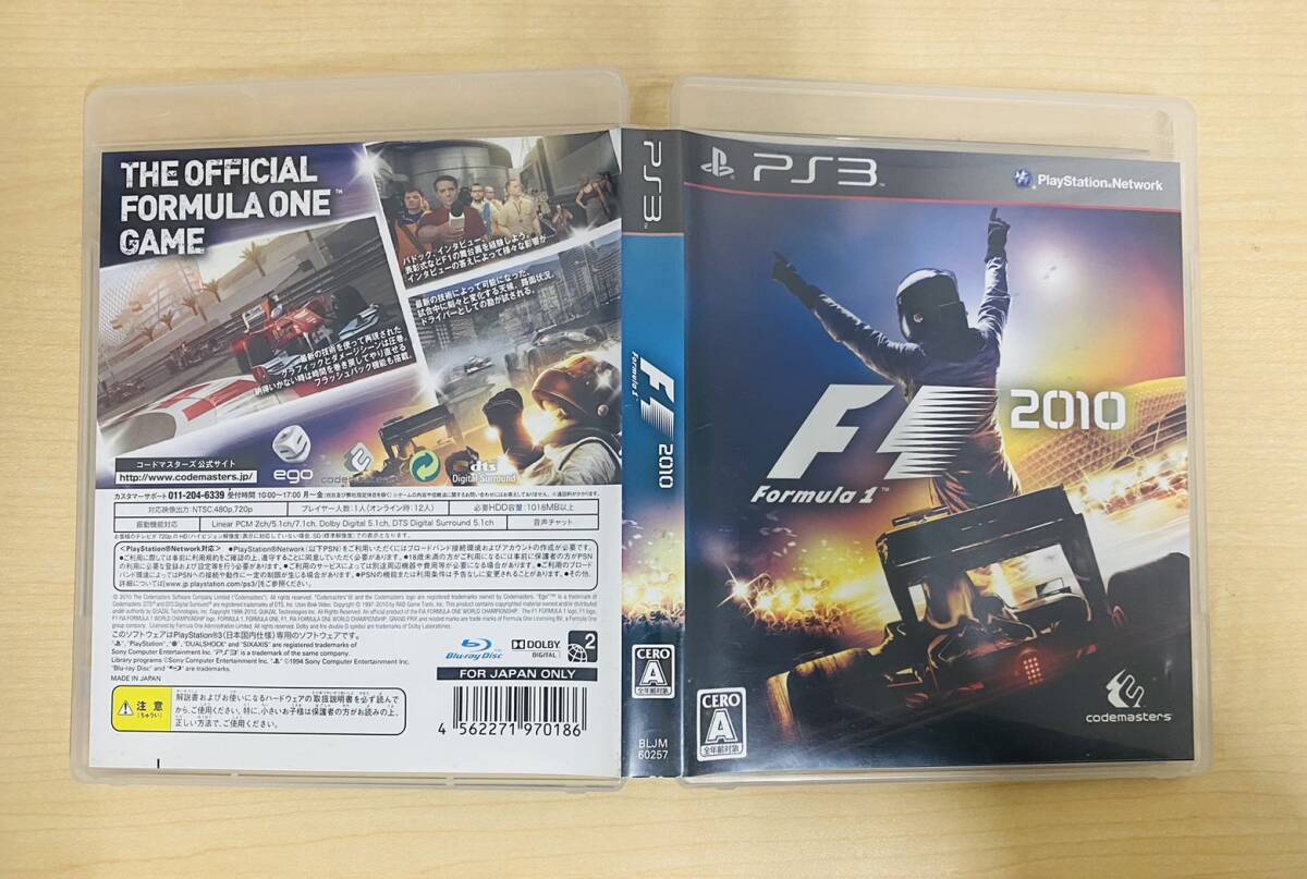 Y PS3ソフト F1 2010 起動確認済み_画像3