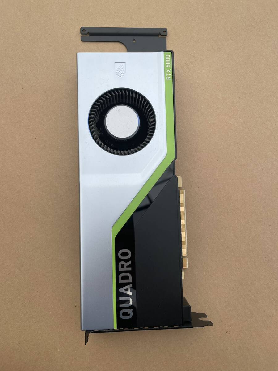 NVIDIA Quadro RTX5000 GDDR6 16GB　動作品 グラフィックボード_画像1