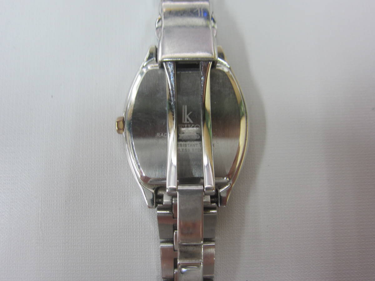 2E060SZ◎SEIKO セイコー ソーラー レディース腕時計 LUKIA ルキア 1B22-0BB0 レディース 腕時計　稼働品◎中古_画像9