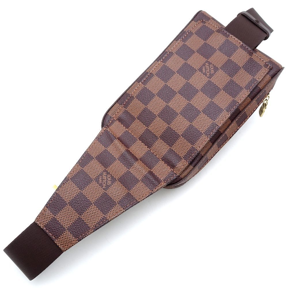 LOUIS VUITTON ルイヴィトン ダミエ ジェロニモス N51994 ボディバッグ エベヌ/351050【中古】_画像3