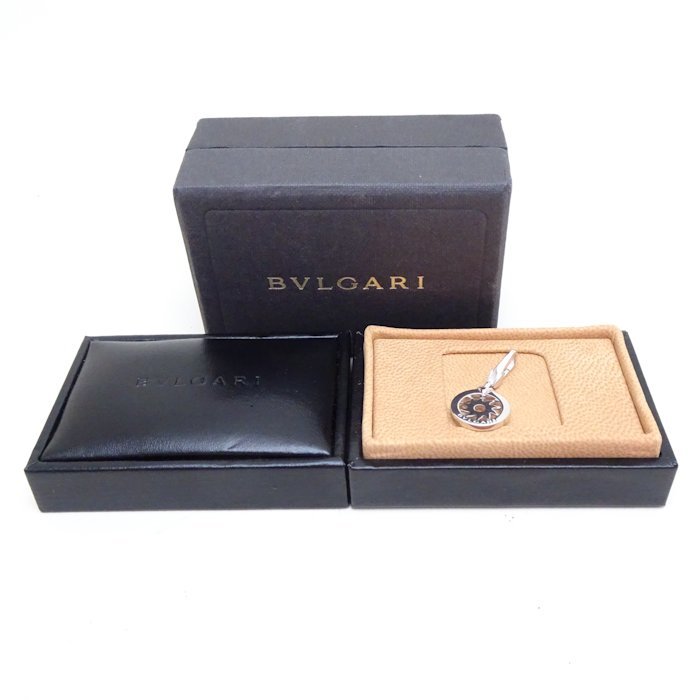 BVLGARI ブルガリ トンドサン チャーム ペンダントトップ K18WG ホワイトゴールド /291216【中古】の画像4