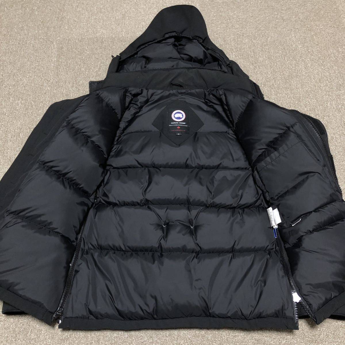 [ Canada Goose ] standard inside CANADA GOOSE down jacket size S outer jumper demountable talent hood for man men's Canada made 