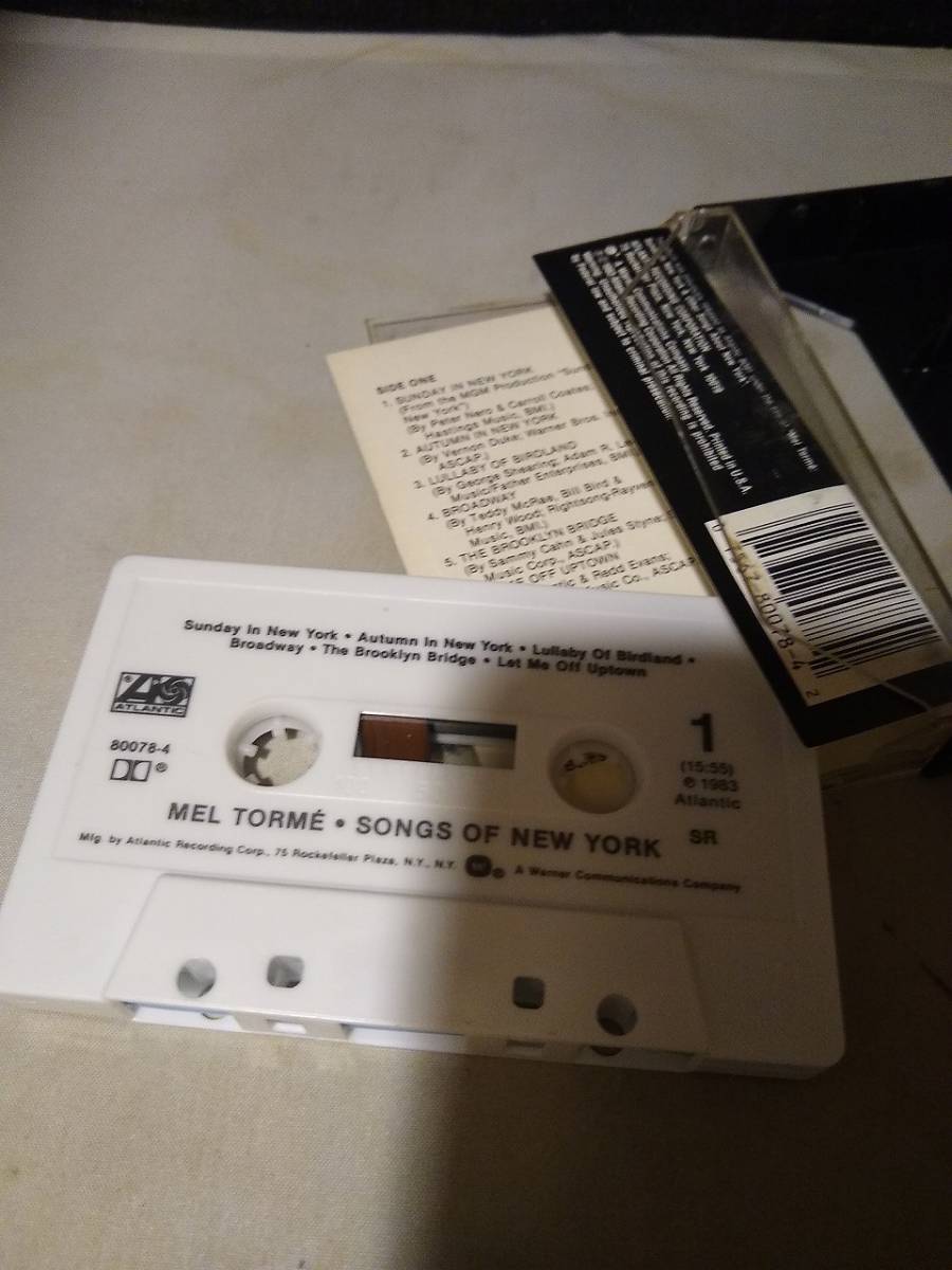 C8905 cassette tape meru*to-meMel Torme Songs Of New York
