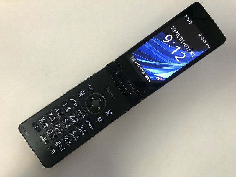 GJ531 docomo SH-02L ブラック_画像1